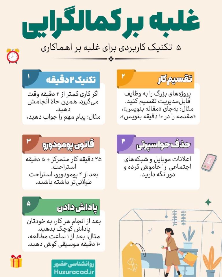 غلبه بر کمالگرایی