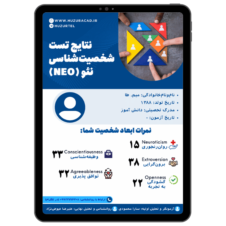 تست روانشناسی حضور